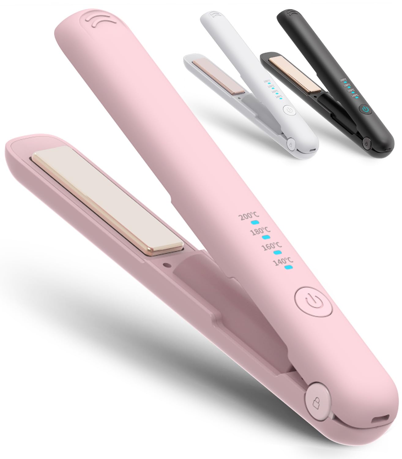 Amazon | ヘアアイロン コードレス 2WAY カール/ストレートヘア