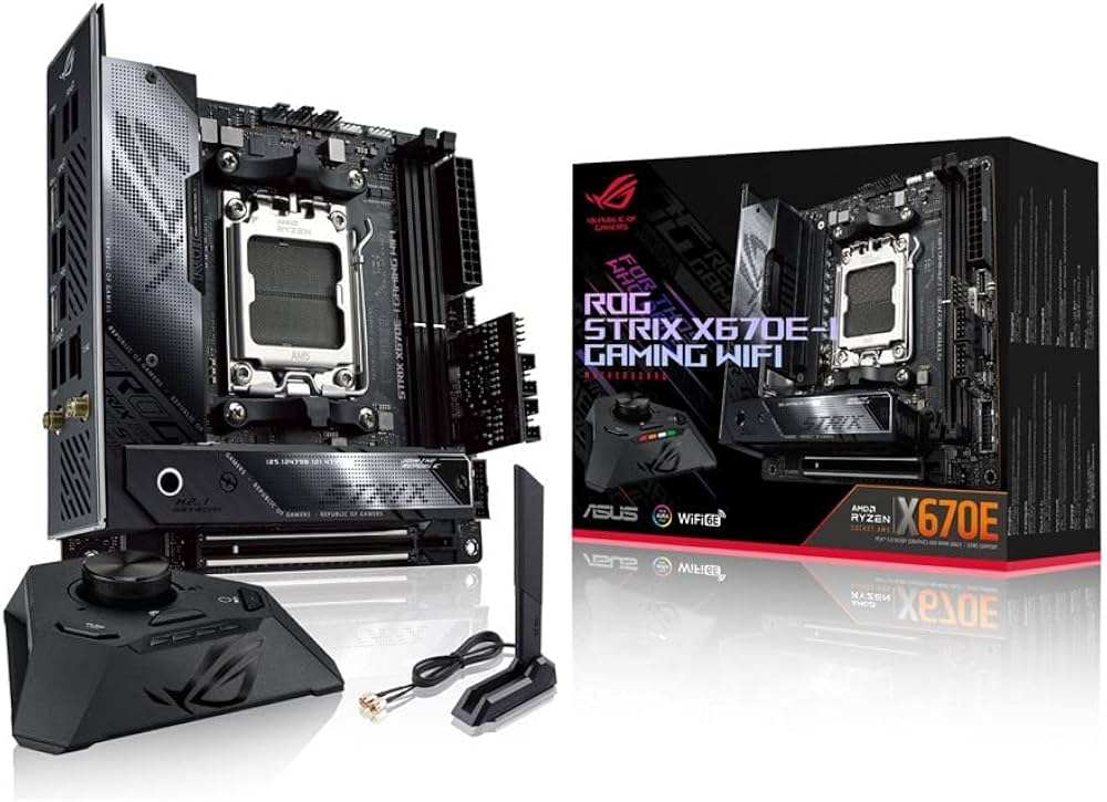 Amazon | ASUS ROG STRIX X670E-I GAMING WIFI AMD Ryzen 7000