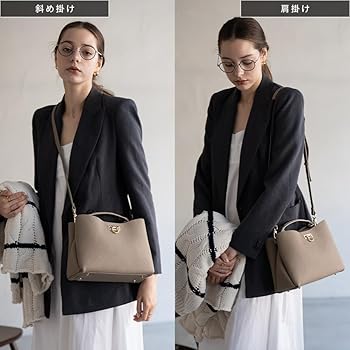 Amazon | 第3世代 マロエ 本革 ハンドバッグ 2way トートバッグ