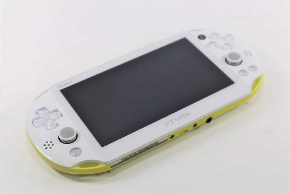 Amazon.com: PS Vita Slim - Lime Green / White - Wi-fi (PCH
