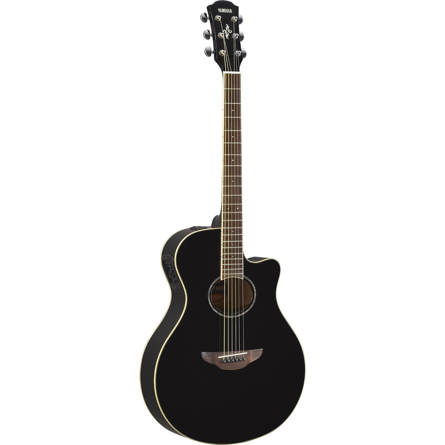 Amazon.com: Yamaha APX600 BL Thin Body Acoustic-Electric Guitar