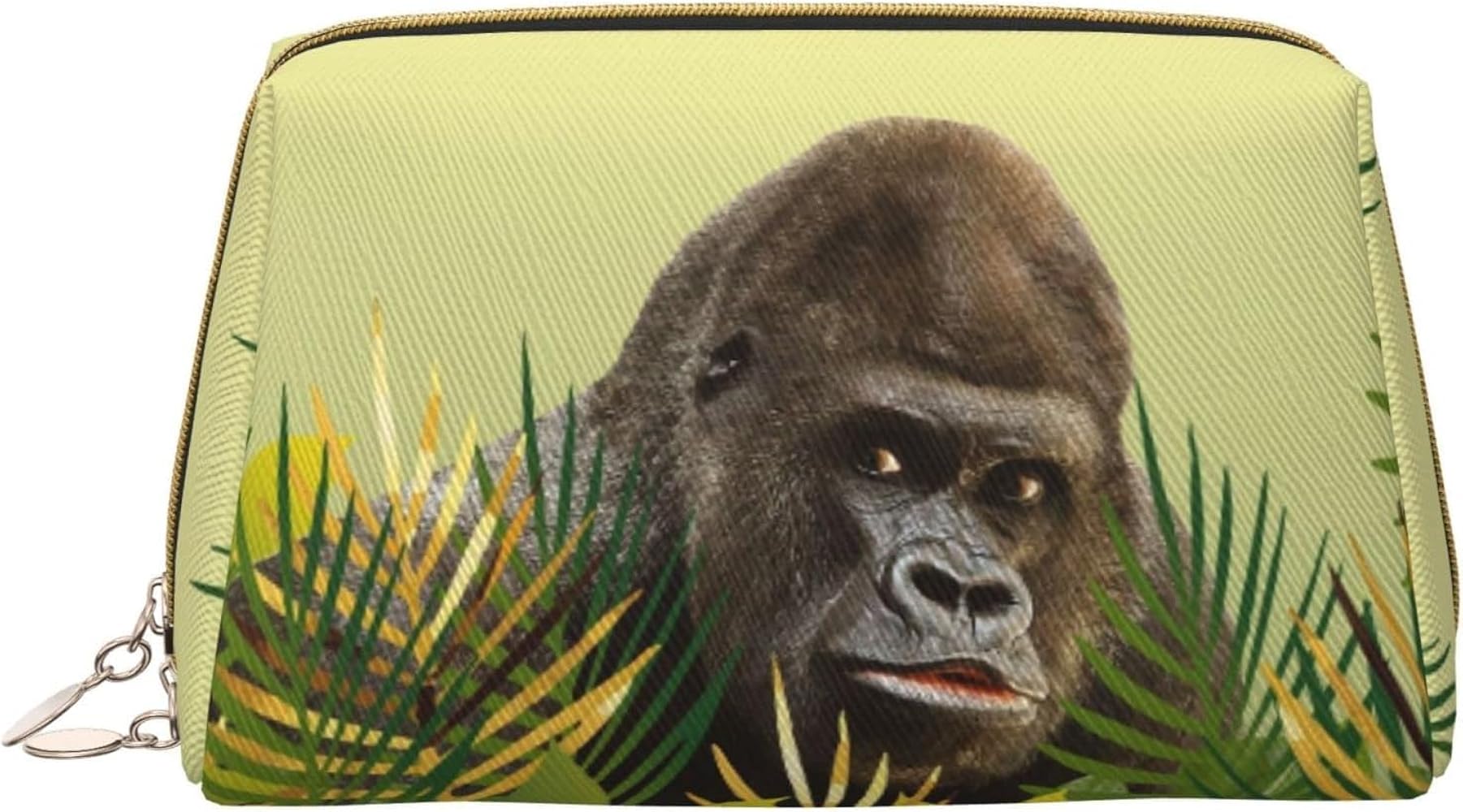 Amazon.co.jp: 森の中のゴリラ アニメ レザー 化粧ポーチ レディース