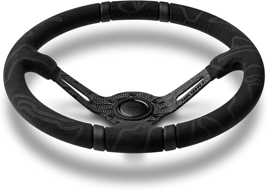 Amazon | MOMO（モモ）ステアリング ULTRA BLACK EDITION（ウルトラ