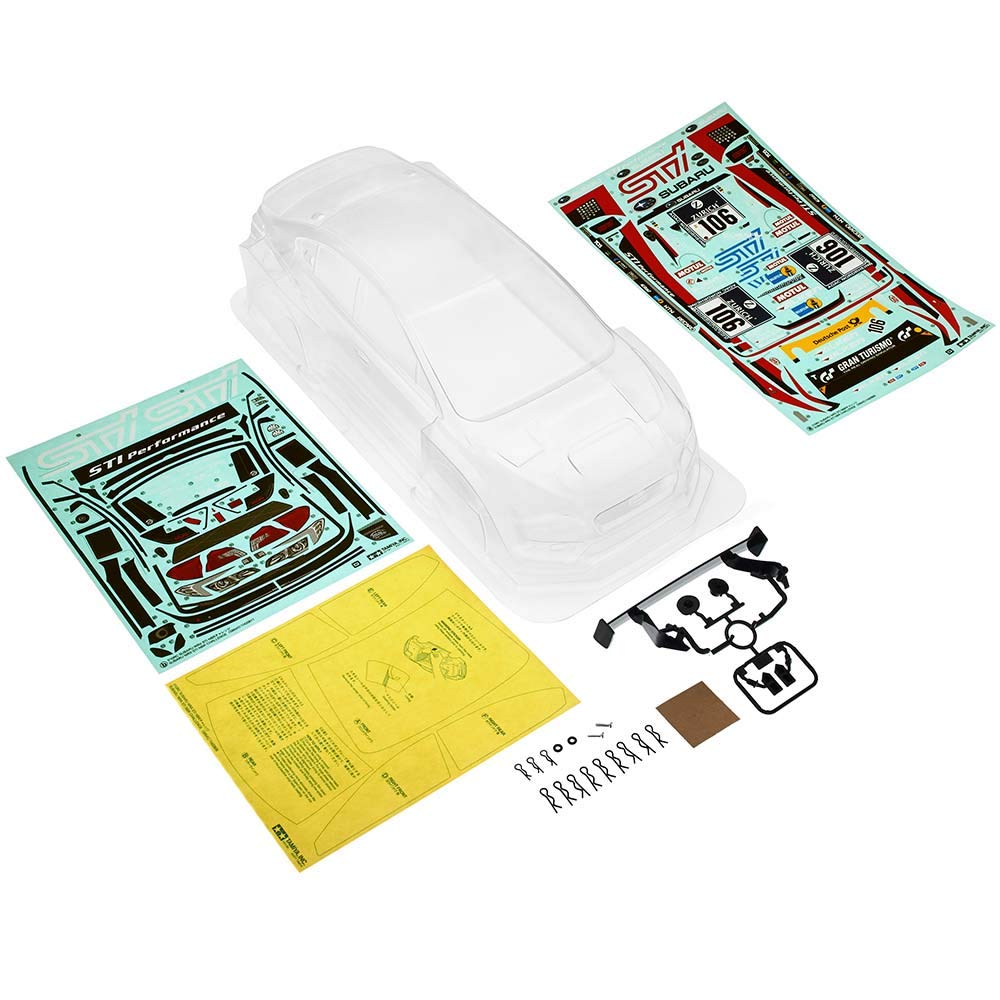 Amazon.com: Tamiya Subaru WRX STI NBR Challenge Body Parts Set