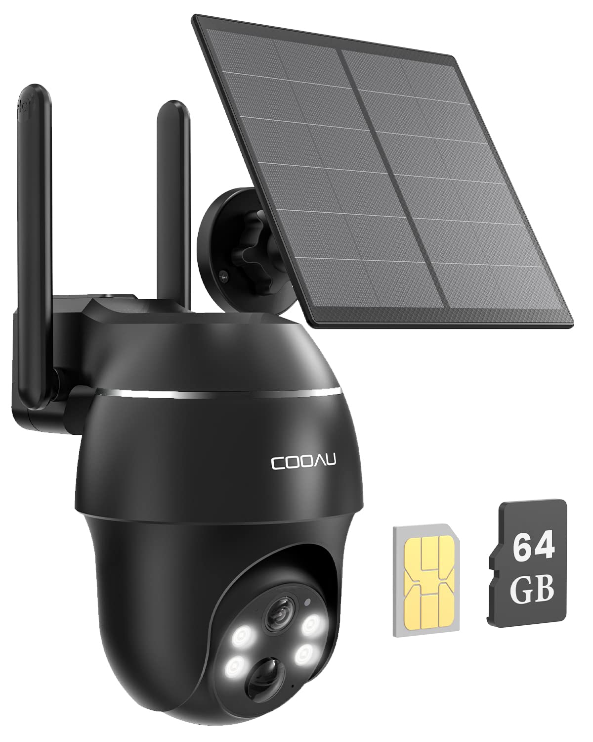 Amazon.co.jp: 【最新型・WIFI/電源不要・SIMカード付属】COOAU 4G LTE
