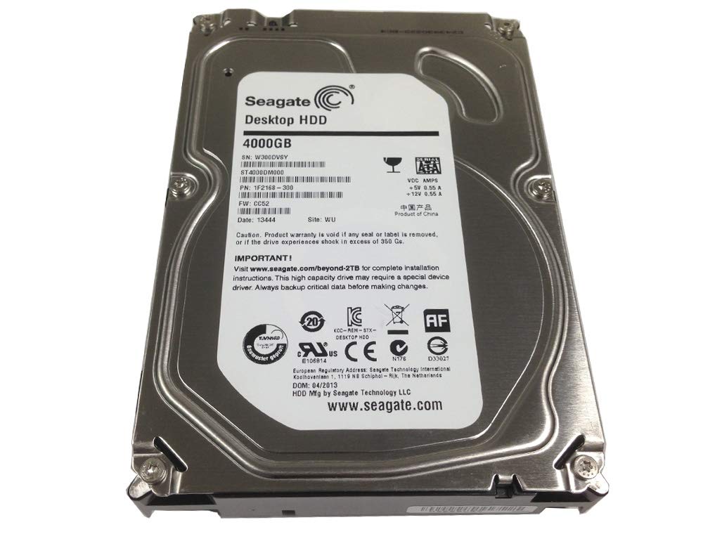 Amazon.com: Seagate SATA 6Gb/s 3.5-Inch 4TB Desktop HDD