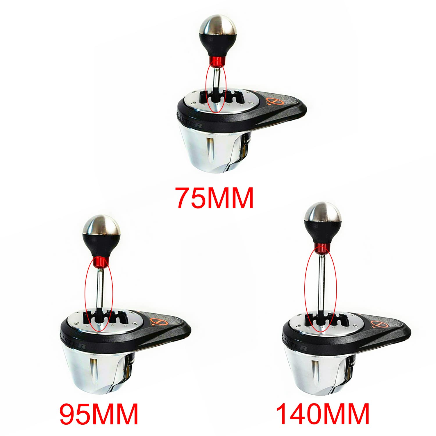 Amazon.com: ODO LUCK 75+95+140MM Gear Shifter Adapter Set for