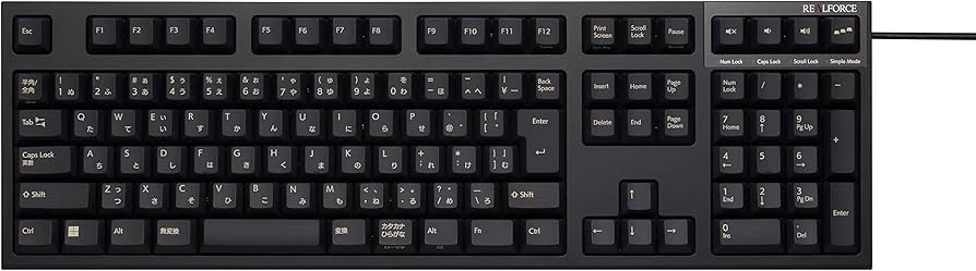 Amazon.co.jp: REALFORCE R3S キーボード 有線 フル 45g 日本語配列
