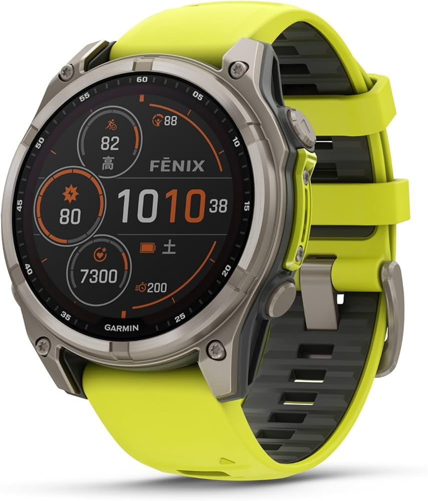 Amazon | ガーミン(GARMIN) フラッグシップモデル fenix 8 Sapphire