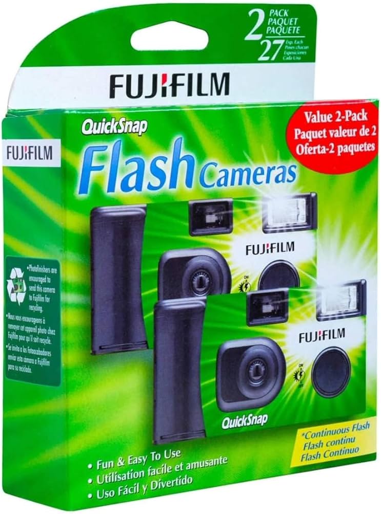 Amazon | Fujifilm QuickSnap Flash 400 1回使用35mmカメラ フラッシュ