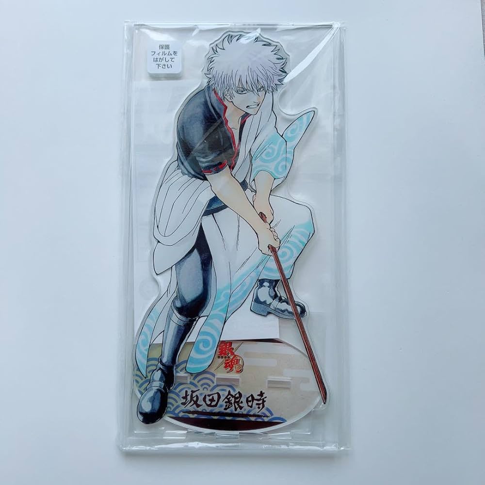 Amazon.co.jp: 銀魂 坂田銀時 アクリルmegaフィギュア ビッグ アクリル