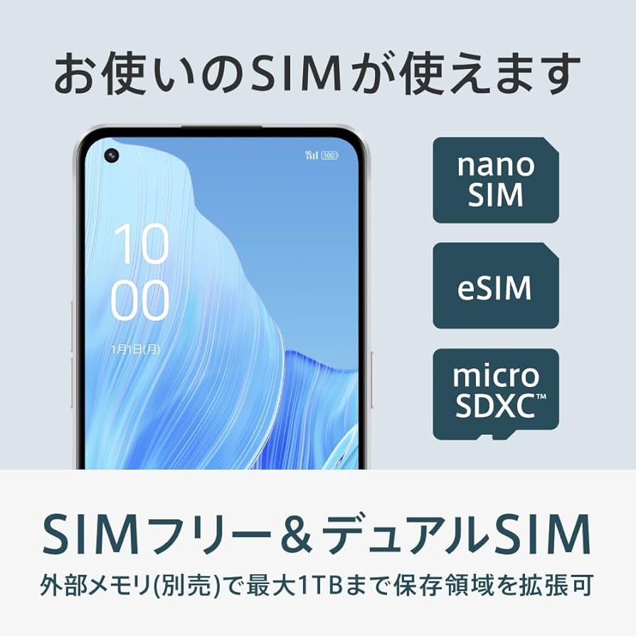 Amazon.co.jp: OPPO Reno9 A ナイトブラック CPH2523 docomo/au