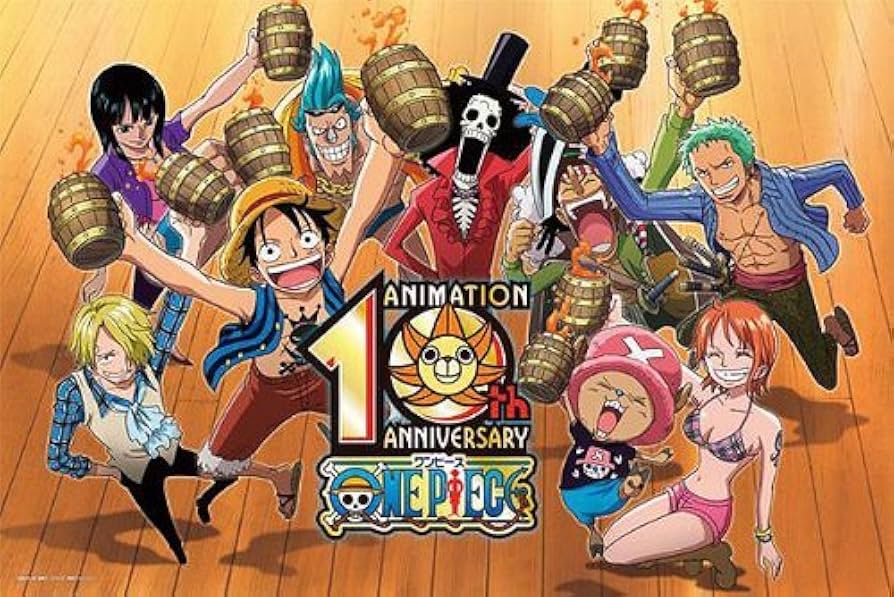 Amazon.com: One Piece From TV Animation 10th Anniversary Puzzle
