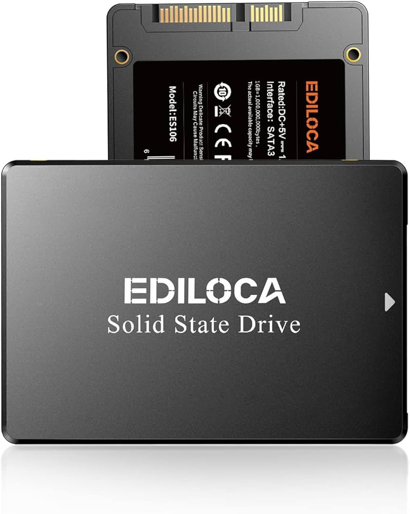 Amazon | EDILOCA ES106 SSD 4TB 2.5インチ 7mm SATA3 6Gb/s 3D NAND