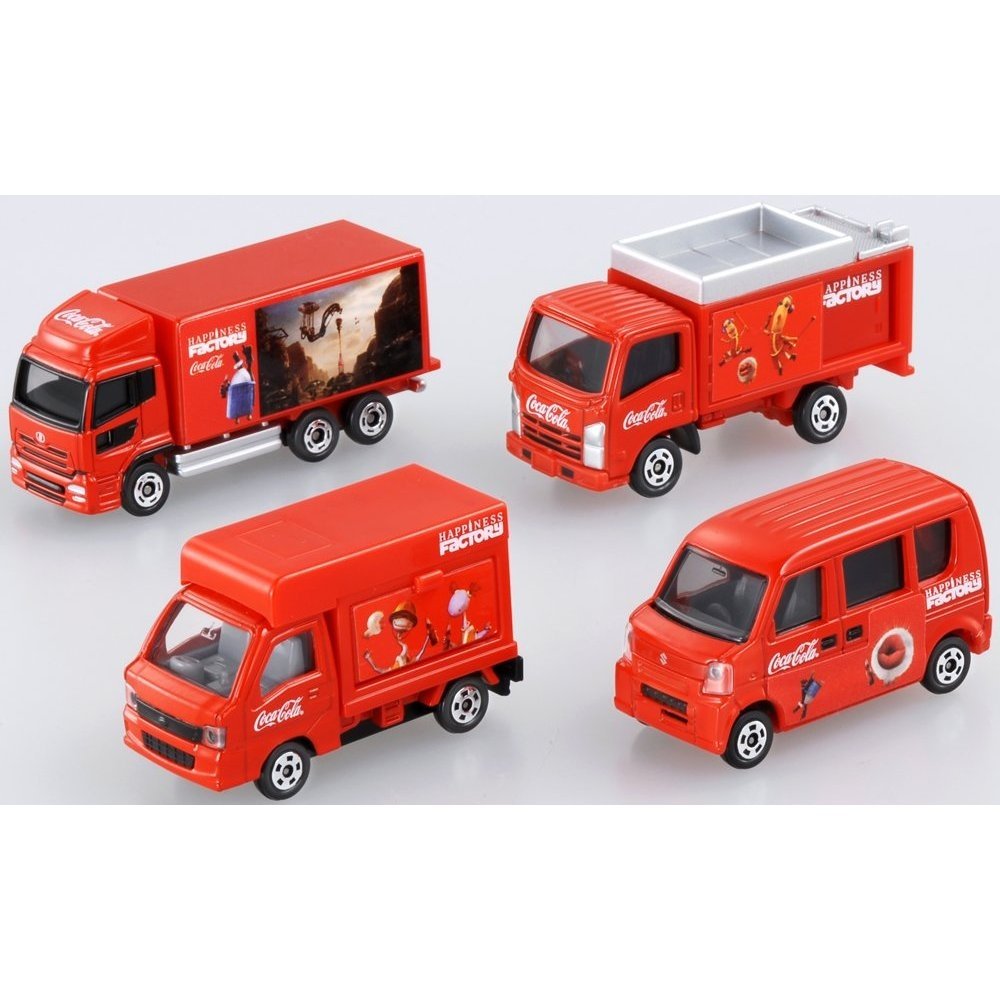 Amazon.co.jp: トミカギフト コカ・コーラドリンクカーセット 4 : おもちゃ