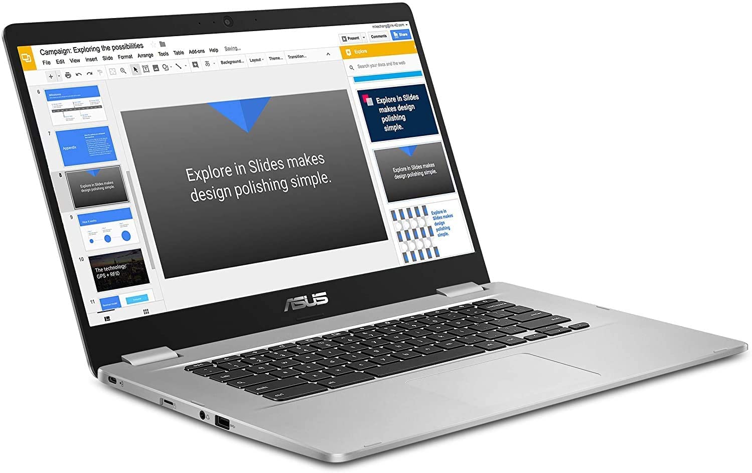 Amazon.com: ASUS Chromebook C523, 15.6