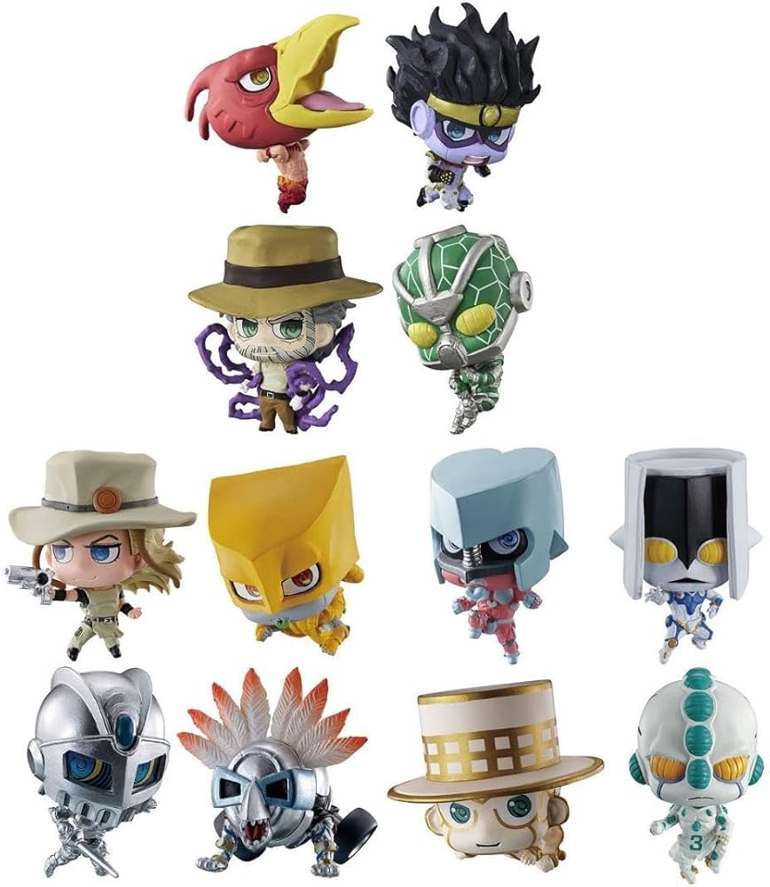 Amazon.co.jp: 全12種 ジョジョの奇妙な冒険 スタンドフィギュア