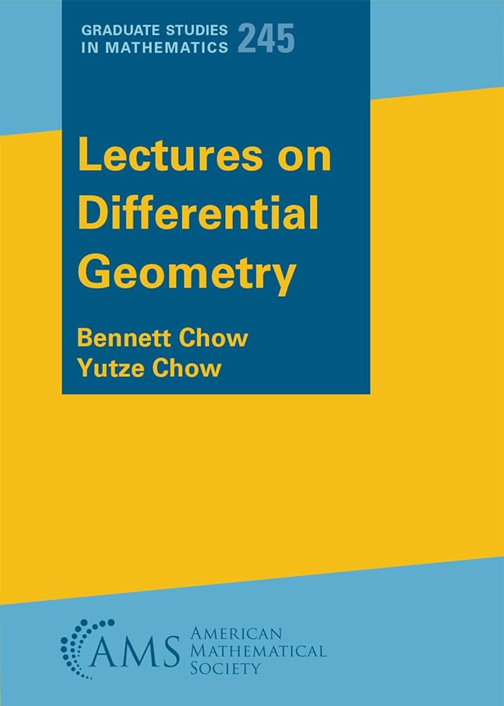 Amazon.com: Lectures on Differential Geometry (Graduate Studies in