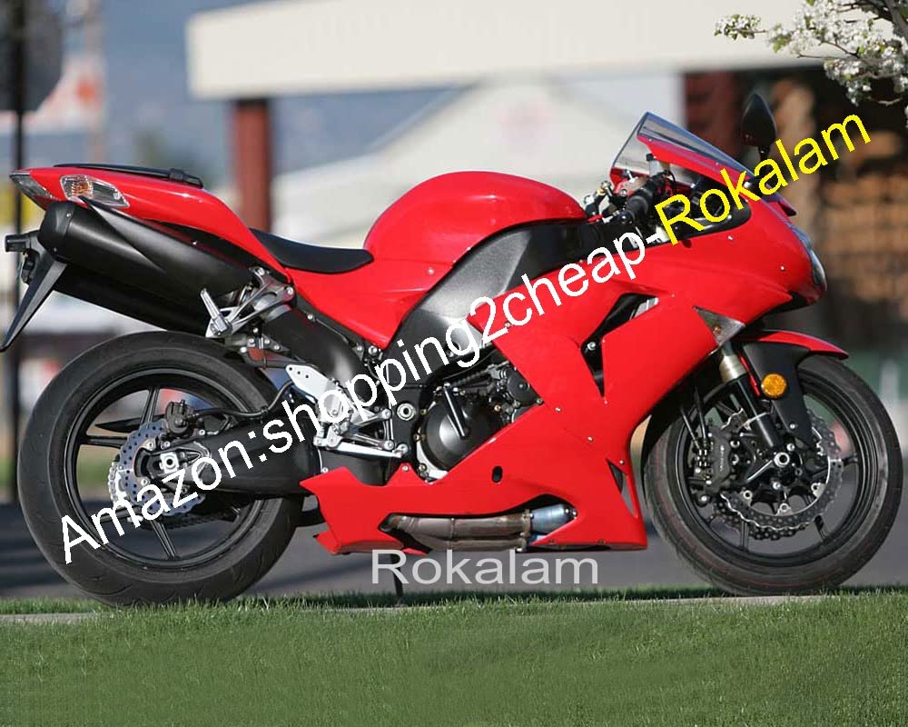 Amazon | 忍者 Ninja ZX-10R 06 07無料カスタムレッドオートバイ