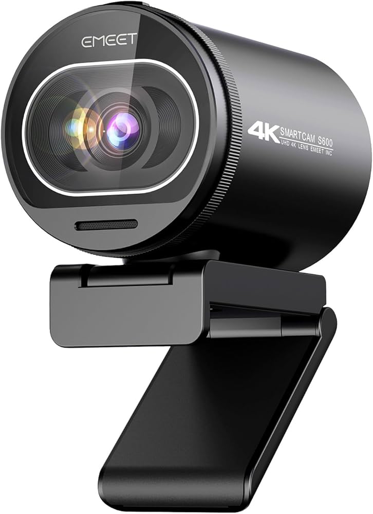 Amazon.com: EMEET S600 4K Webcam for Streaming - Sony 1/2.55