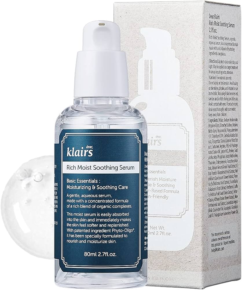 Amazon.com: DearKlairs Rich Moist Soothing Serum- Instant