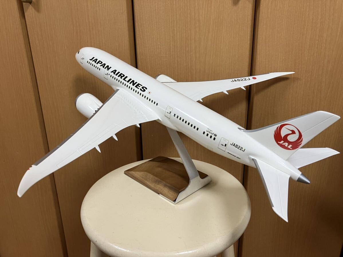 現状品】1/100 PACMIN 日本航空 B787-8 JA851J 現状品】1/100 PACMIN
