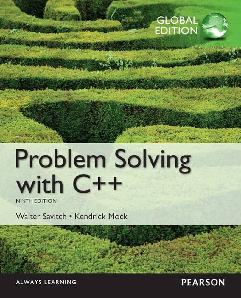Problem Solving with C++: Walter J. Savitch: 9781292018249: Amazon