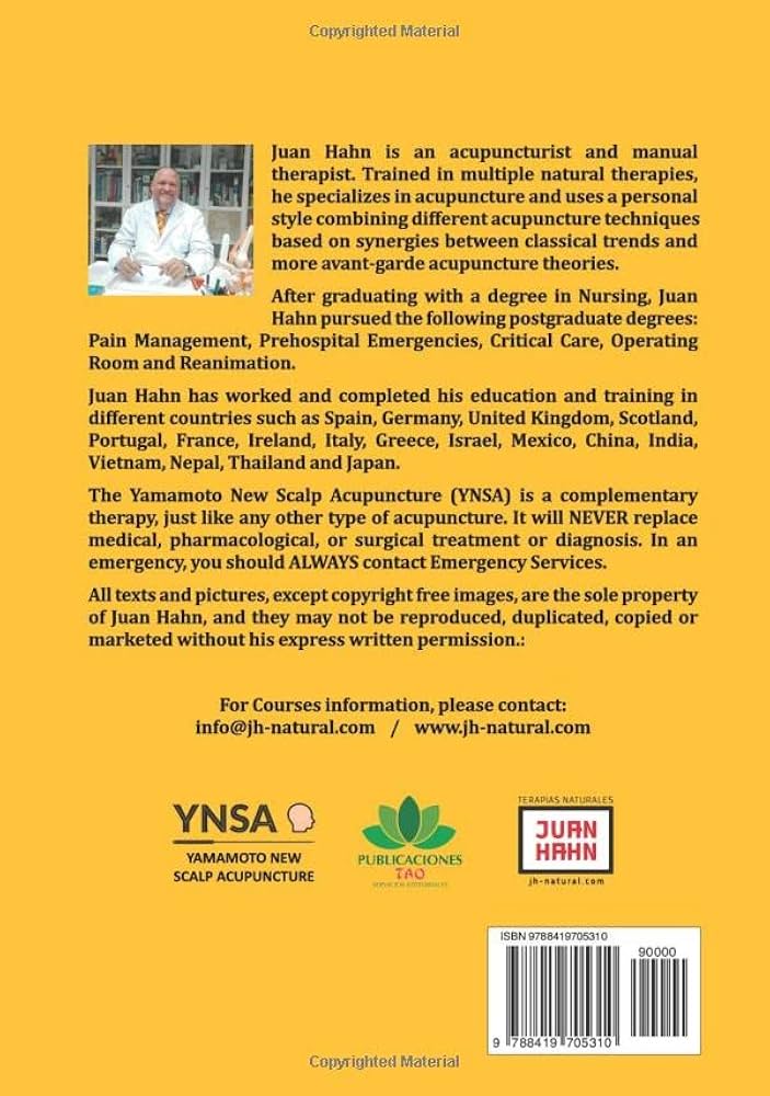 YNSA: Yamamoto New Scalp Acupuncture: Hahn, Juan: 9788419705310