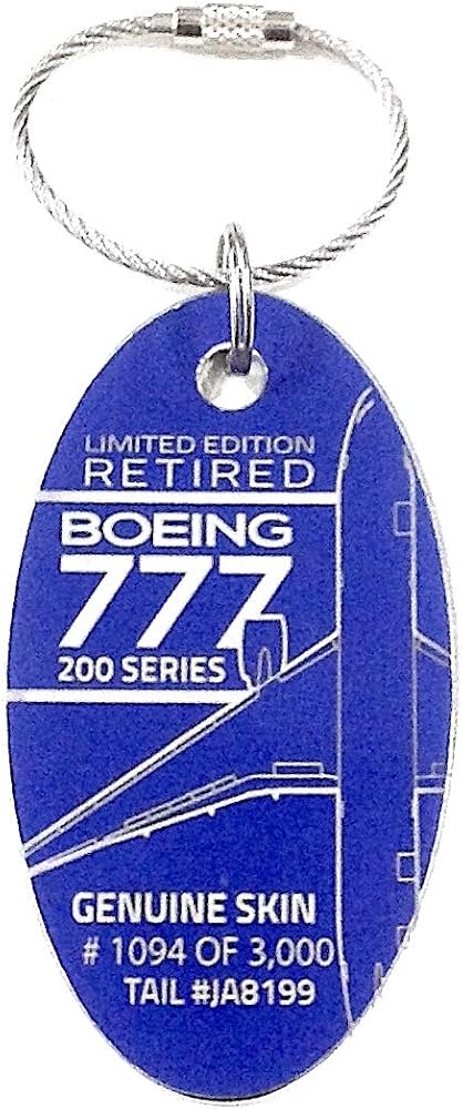 Amazon.co.jp: PLANETAGS B777 JA8199 Blue ANA 全日空 機体