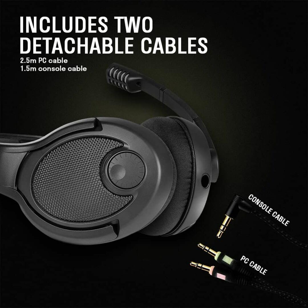 Amazon.co.jp: 【色: ブラック】DROP + EPOS PC38X ゲーミングヘッド