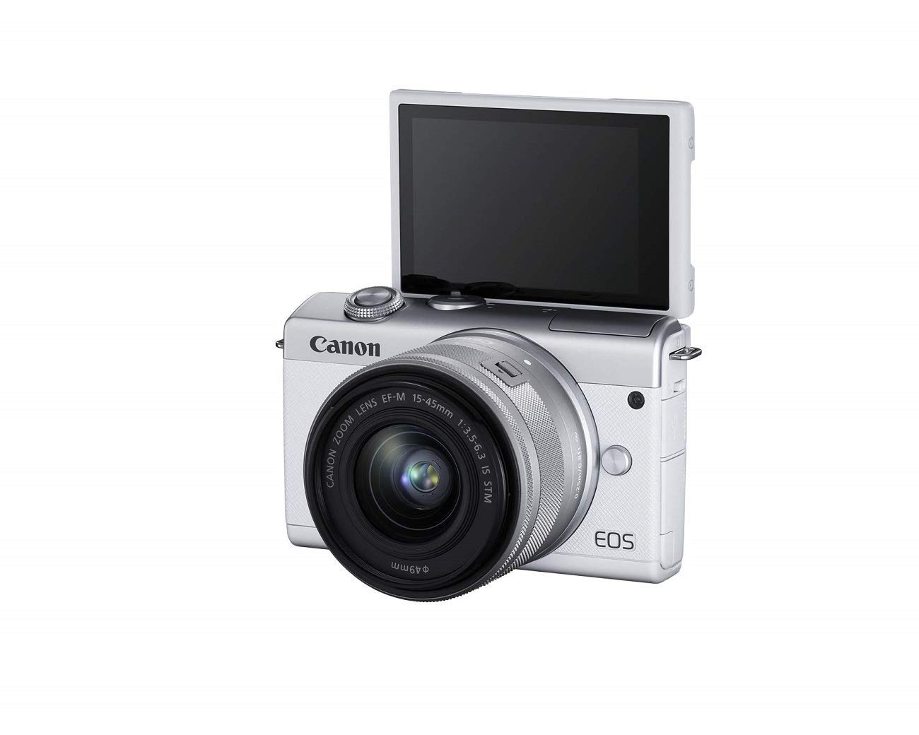 Amazon.com : Canon EOS M200 EF-M 15-45mm is STM Kit (White