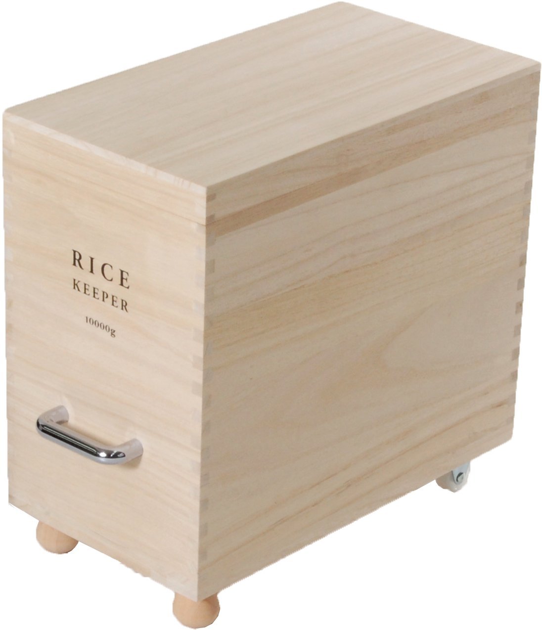 Amazon｜伊吹物産 ライスキーパー 桐米びつ10kg 技物専科｜米びつ