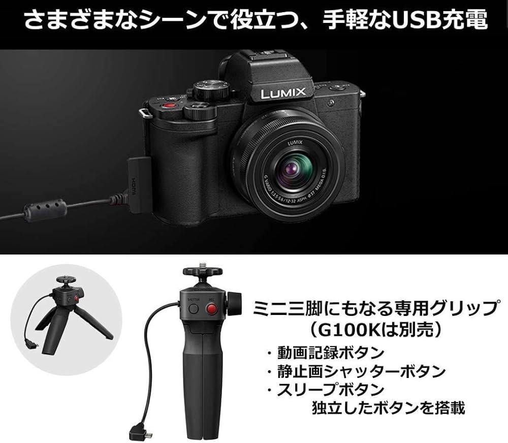 Amazon | パナソニック ミラーレス一眼カメラ ルミックス G100K 標準