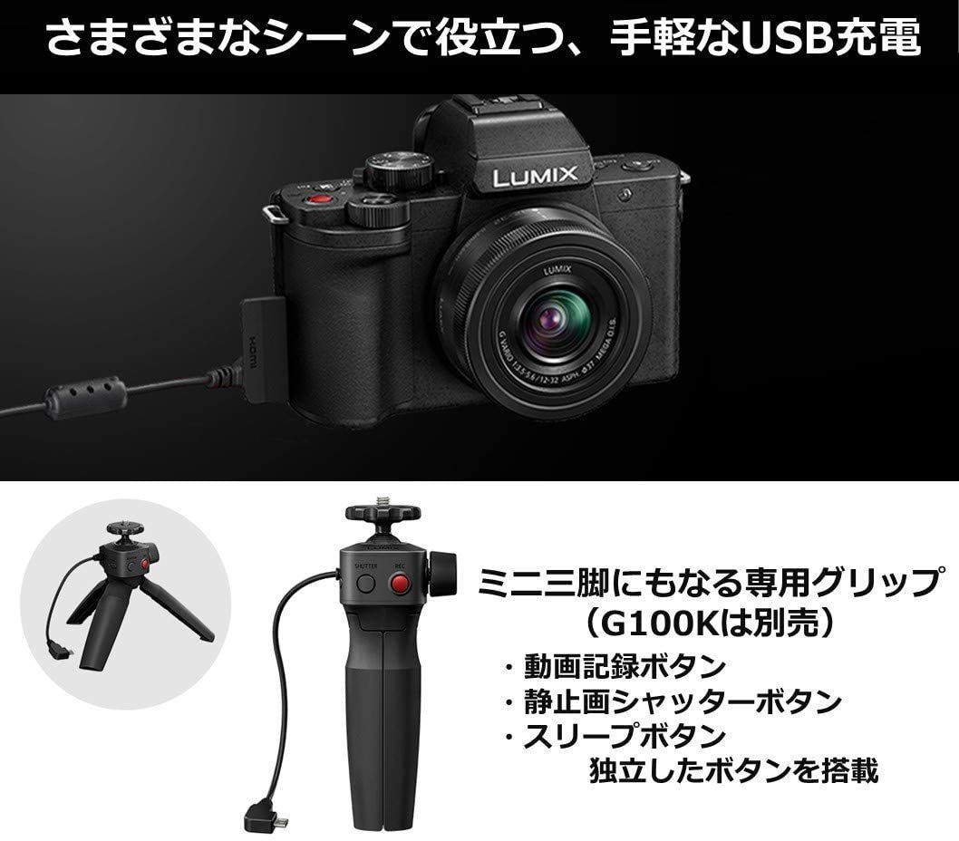Amazon | パナソニック ミラーレス一眼カメラ ルミックス G100K 標準