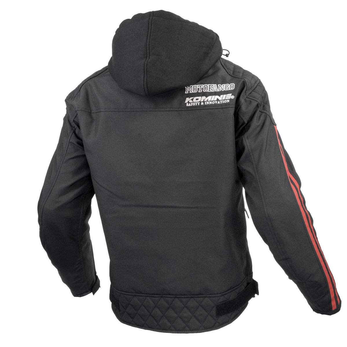 Amazon | コミネ(KOMINE) バイク プロテクトウインターパーカ M Black