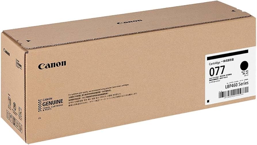 Amazon.co.jp: CRG-077 純正 トナーカートリッジ 077 : パソコン・周辺機器