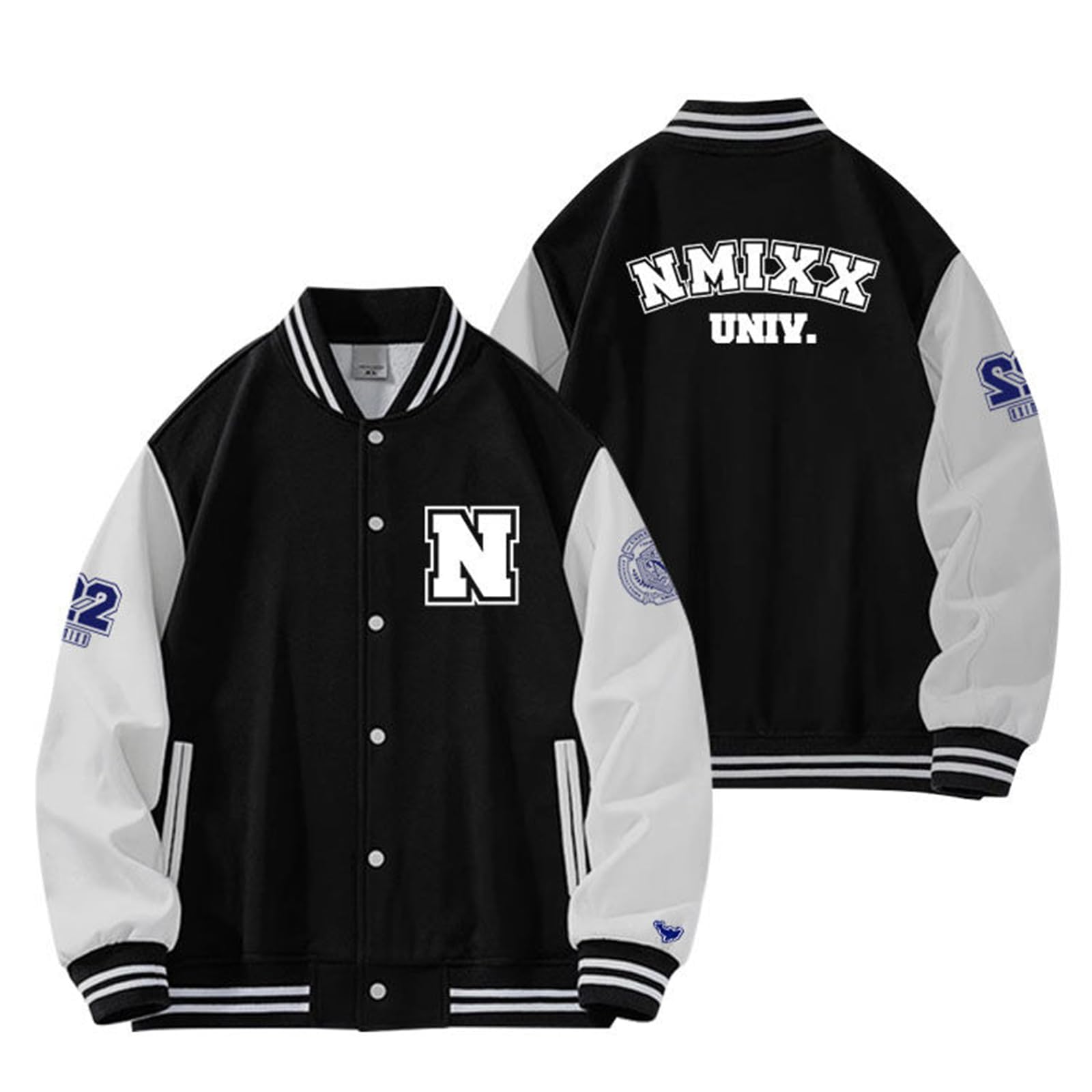 Amazon.co.jp: NMIXX パーカー フード付き 応援服 コート NMIXX グッズ