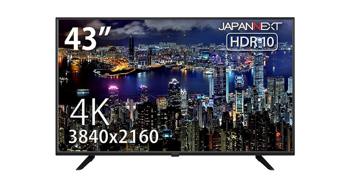 Amazon.co.jp: JAPANNEXT 43インチ 大型 モニター 4K UHD 3840x2160