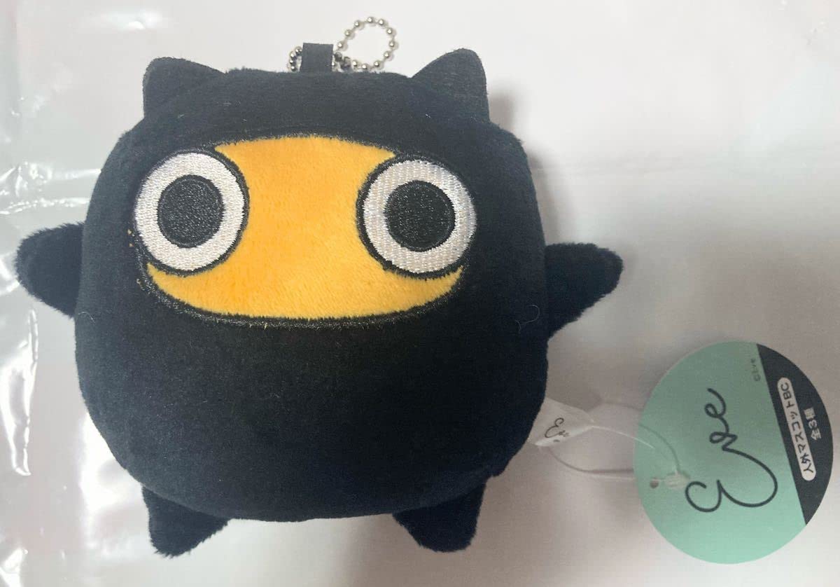 Amazon.co.jp: 未使用 黒子ちゃん Eve ぬいぐるみ マスコット 人外