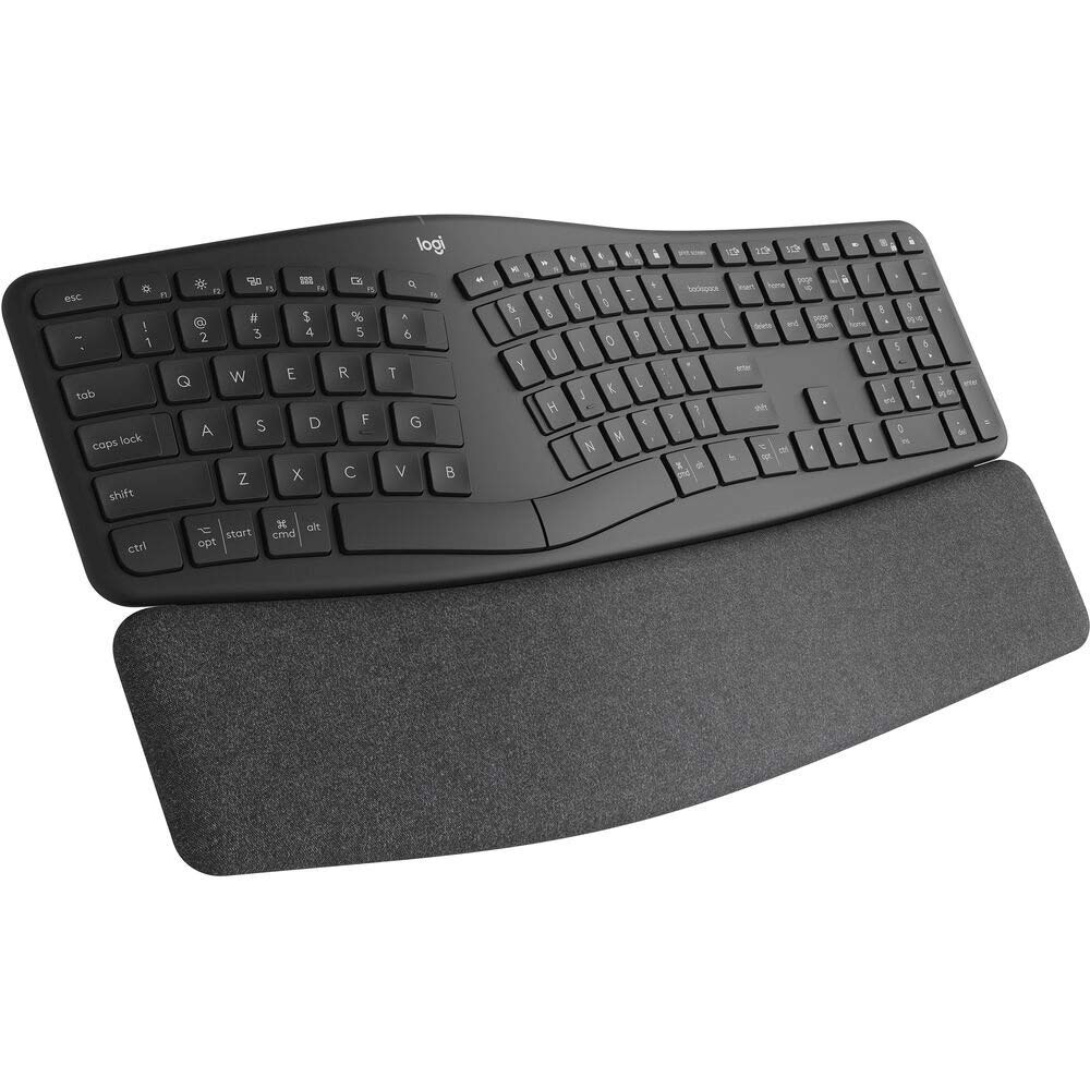 Amazon.co.jp：Logitech Ergo K860 Wireless Ergonomic Keyboard with