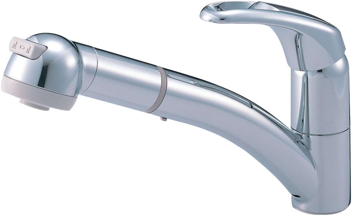 Amazon | SANEI キッチン用 寒冷地仕様 シングルワンホールスプレー