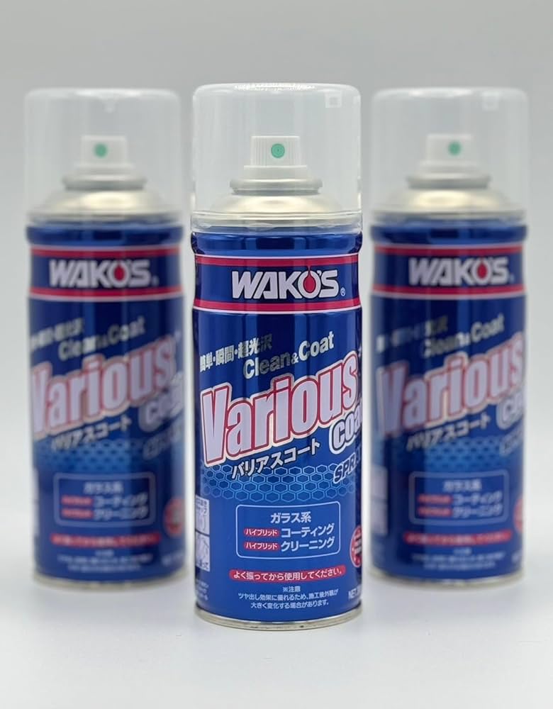 Amazon.co.jp: 箱無し ワコーズ バリアスコート 300ml 3本セット / VAC