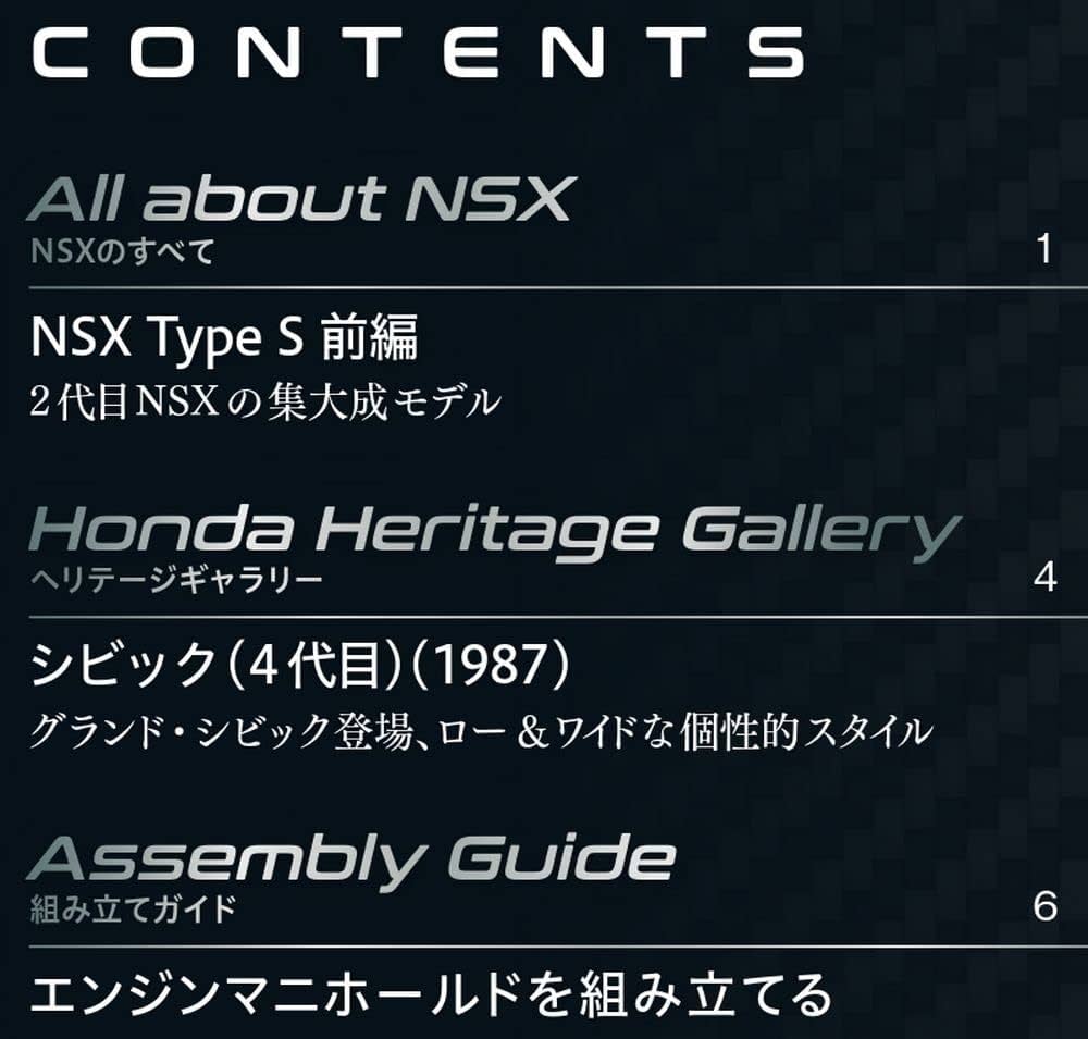 Amazon.co.jp: Honda NSX 28号 [分冊百科] (パーツ付) : Japanese Books