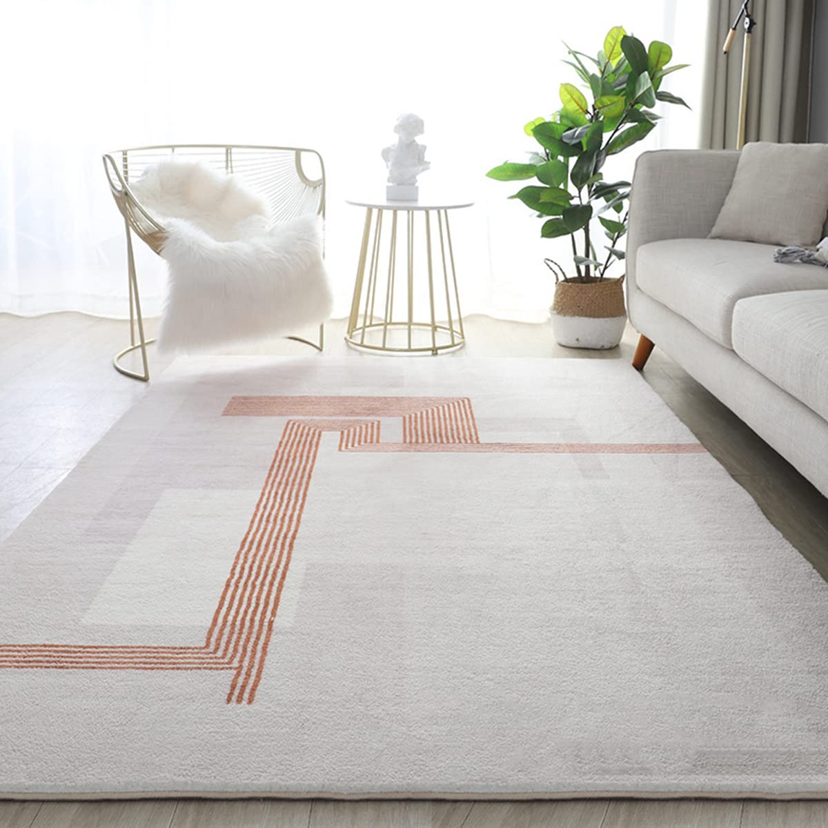 Amazon｜「Tuokus」カーペット ラグ 洗える ラグマット イミテーション