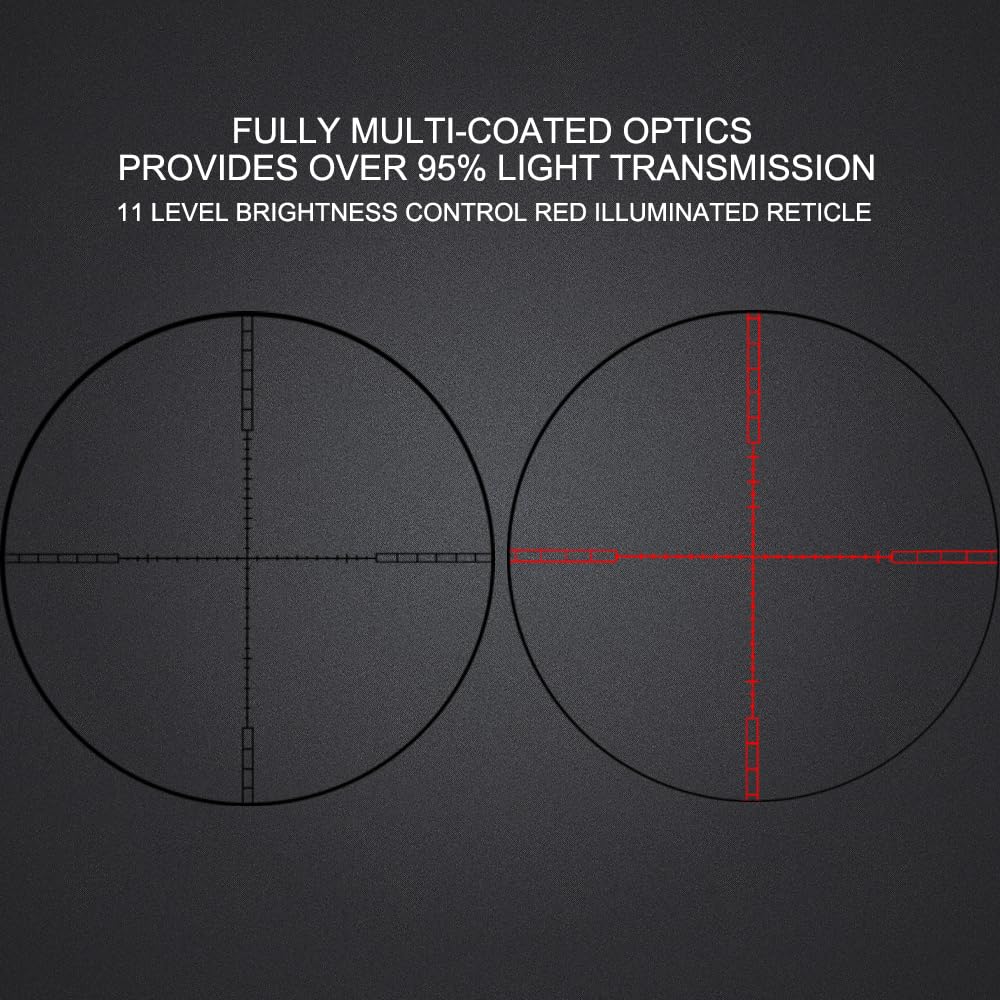Amazon.co.jp: ohhunt 1-5x24スコープ 1-5x24照準器 30mm照準器