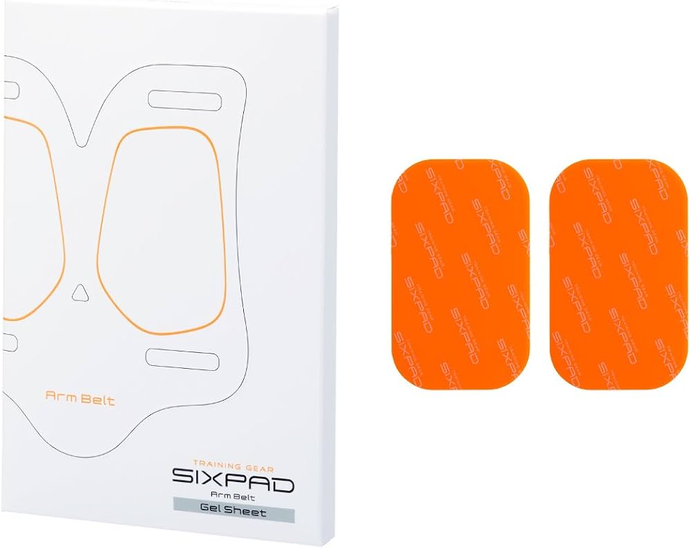 Amazon.co.jp: シックスパッド アームベルト高電導ジェルシート(SIXPAD