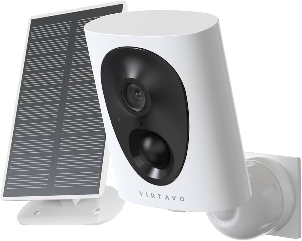 Amazon.co.jp: virtavo 防犯カメラ 屋外 ワイヤレス 充電式 カラフル