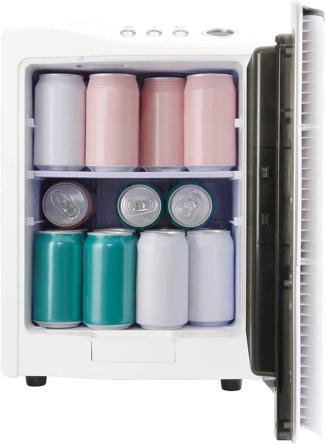 Amazon | 冷温庫 ポータブル 温冷庫 20L 2電源式 最大24本 ミニ冷蔵庫