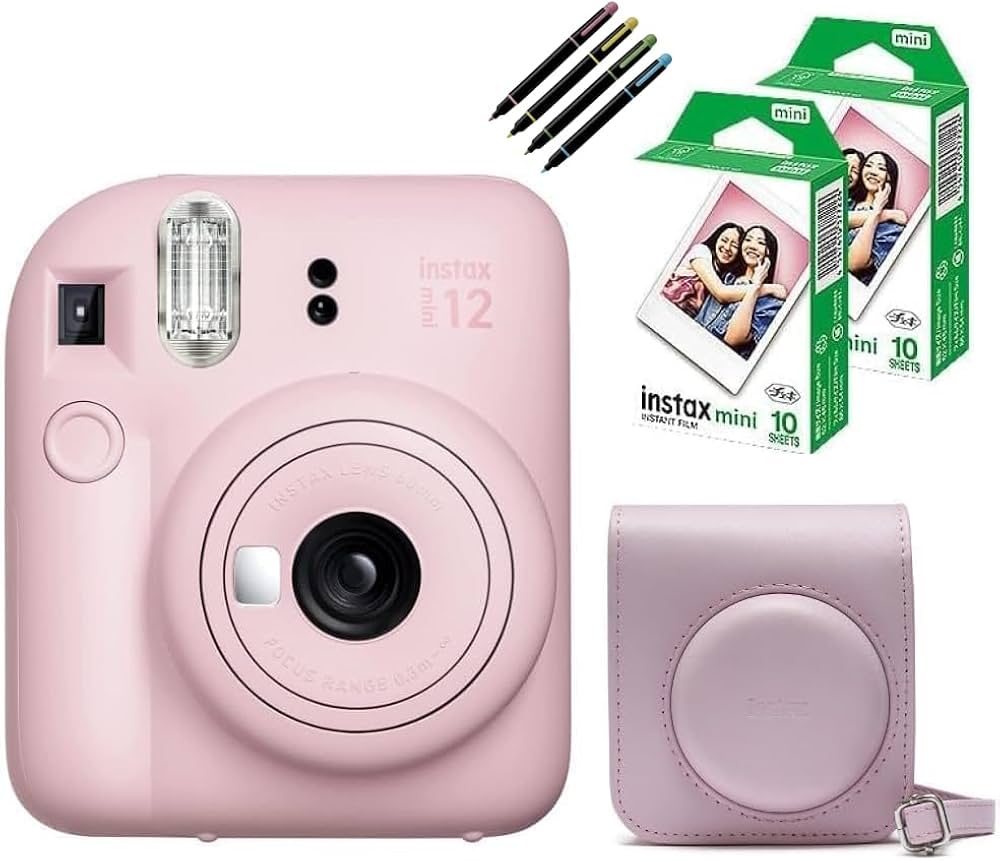 Amazon | インスタントカメラ チェキ instax mini 12 (4点セット