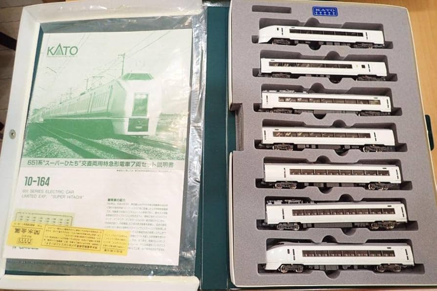 Amazon | KATO 10-164 651系”スーパーひたち 7両セット | 鉄道模型 通販